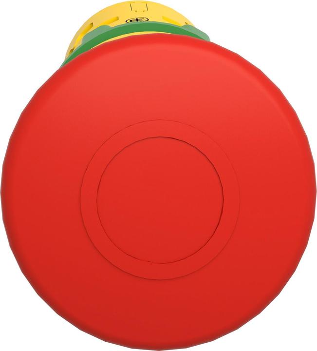 Image du produit Schneider Electric Bouton d'arrêt d'urgence, Harmony XB7, monobloc, plastique, Ø22mm, rouge, réarmement par traction,