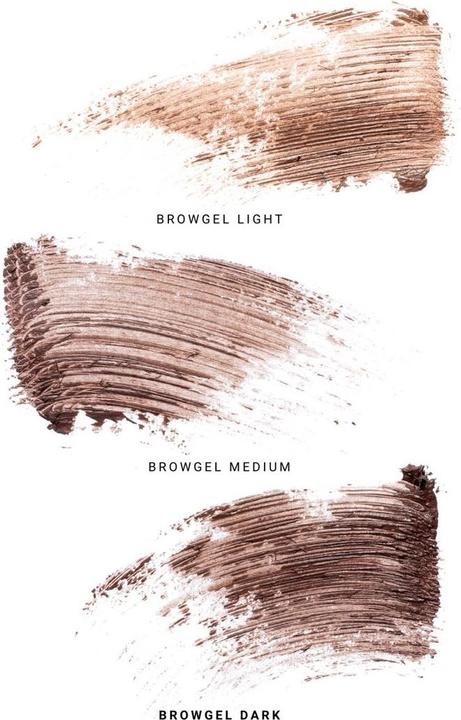 Actual product image IDUN Minerals Fiber Brow Gel Dark (303 Dark)