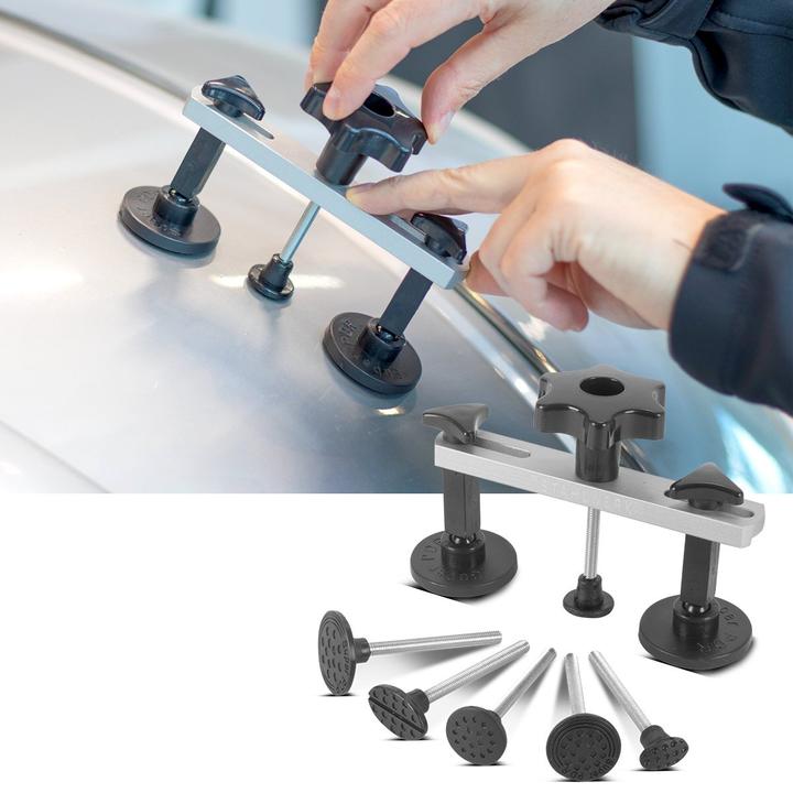 Image du produit Stahlwerk Kit de débosselage 83 pièces pour réparation de voiture smart