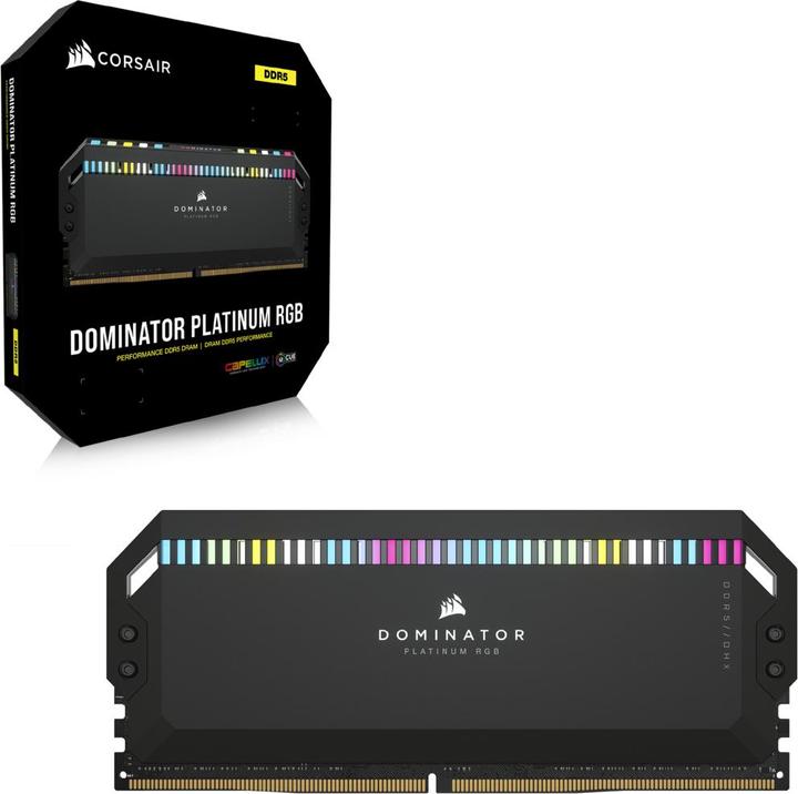 Immagine prodotto Corsair Vengeance RGB (2 x 16GB, 6000 MHz, RAM DDR5, DIMM)