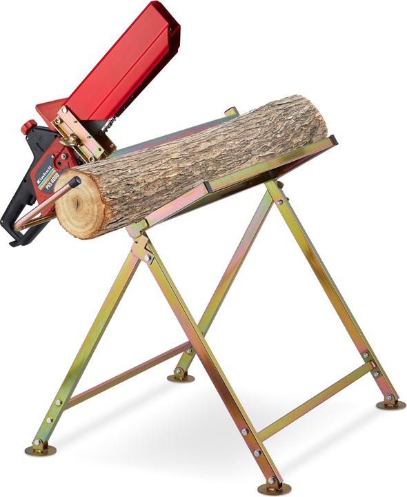 Relaxdays Sawhorse chainsaw holder (88 cm, 73 cm)