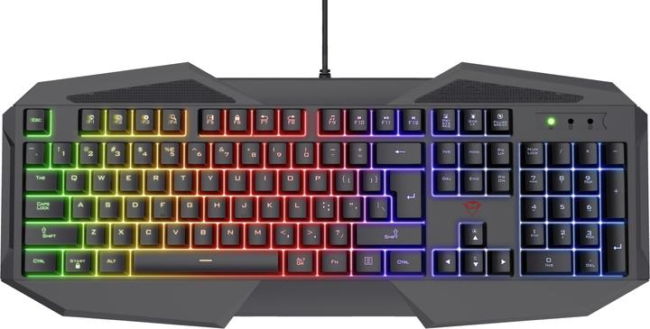 Actual product image Trust GXT 830-RW Avonn Keyboard USB QWERTY (Eng. Int., Cable)