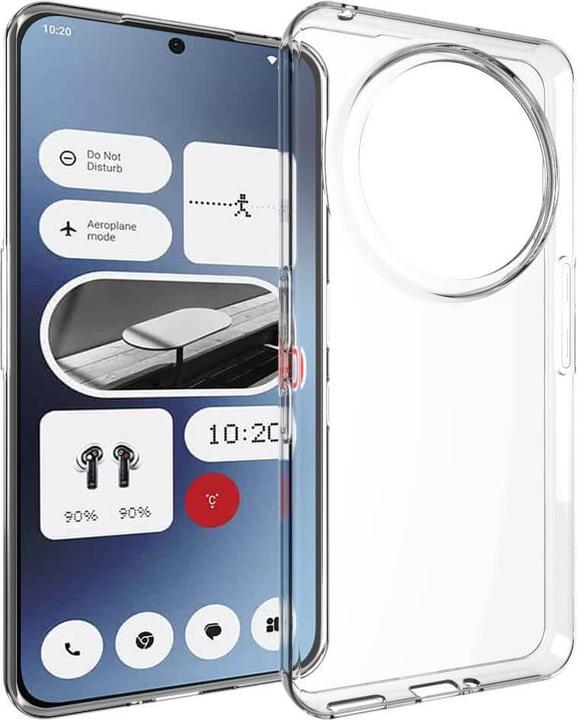 Productafbeelding Cover-Discount Nothing Phone (3a) Pro - Silikon Gummi Case transparent (Niets Telefoon (3a) Pro)