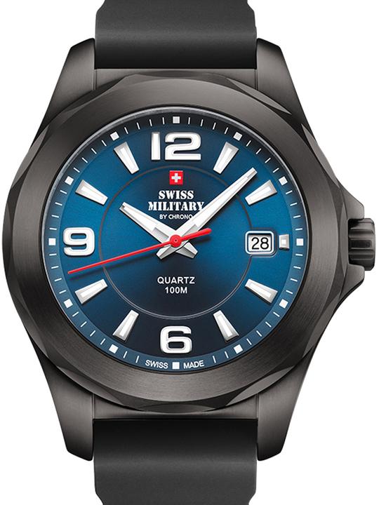 Swiss Military SM34099.04 Herrenuhr 42mm 10ATM (Analoguhr, 42 mm)