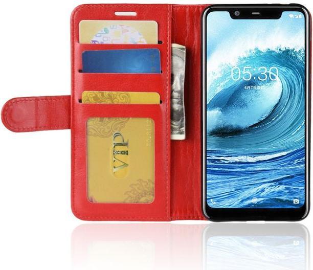 Image du produit MU Classic Crazy Horse II Bookcover Series en cuir (Nokia 5.1 Plus)