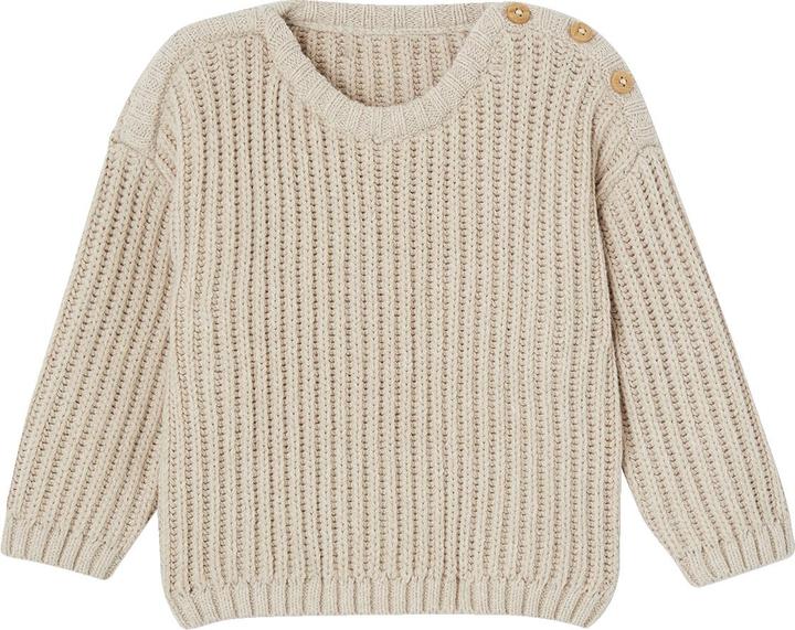 Actual product image Vertbaudet Unisex Baby-Set: Pullover, Strickhose & Wickelbody (56)