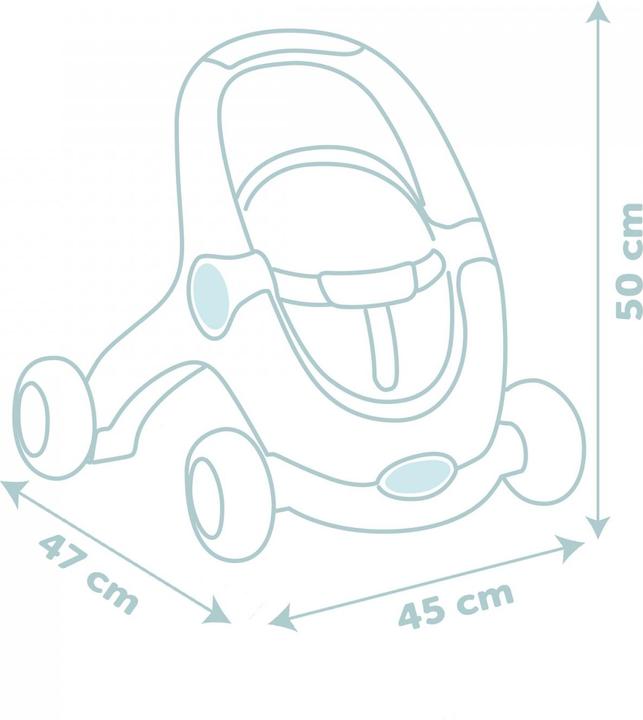 Produktbild Smoby LS 3-in-1 Lauflern-Puppenwagen