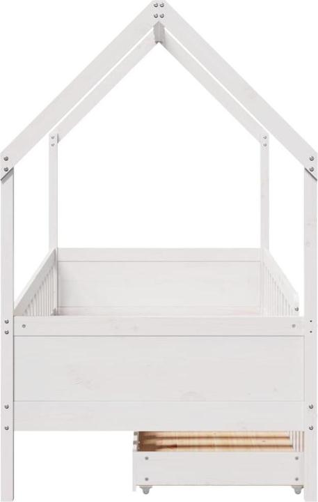 Image du produit VidaXL Lit d'enfant avec tiroirs (80 x 200 cm)