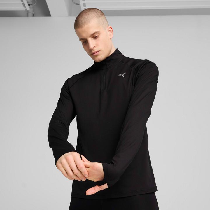Actual product image Puma M Run Velocity Cloudspun 1/4 Zip (XL)