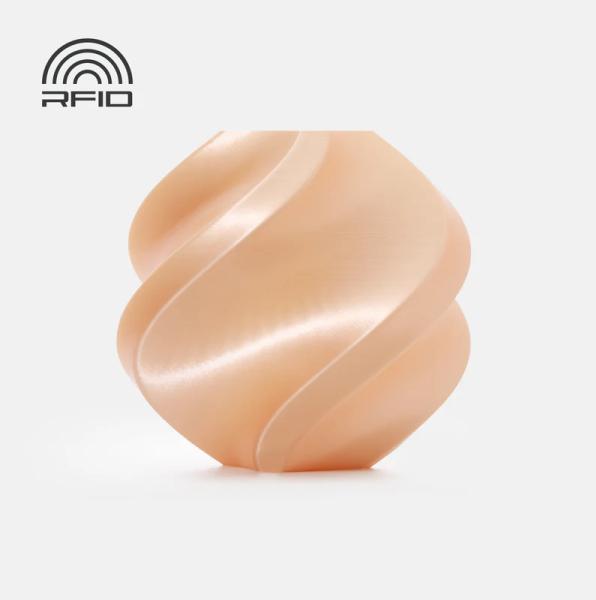 Actual product image Bambu Lab - PLA Silk+ - Champagne - 1.75mm (PLA, 1.75 mm)