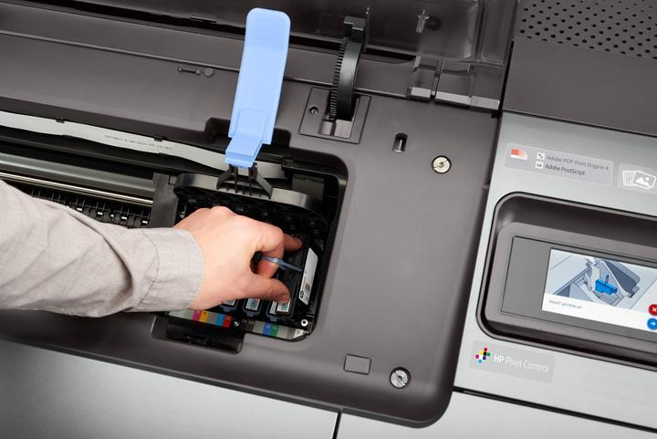 Actual product image HP Z9+DR PS, 44" DesignJet (Thermal printing, Black and white)