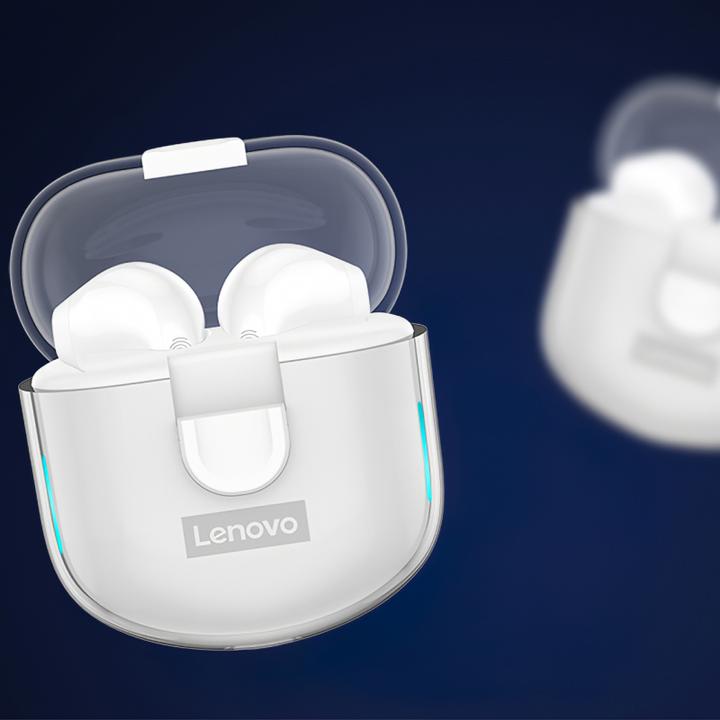 Actual product image Lenovo LP12 TWS earphones (white) (NC, 3.50 h, Wireless)