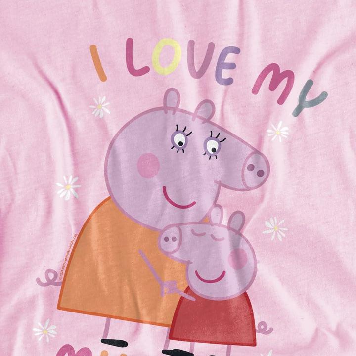 Immagine prodotto Peppa Pig I Love My Mummy Maglietta Bambini (128)