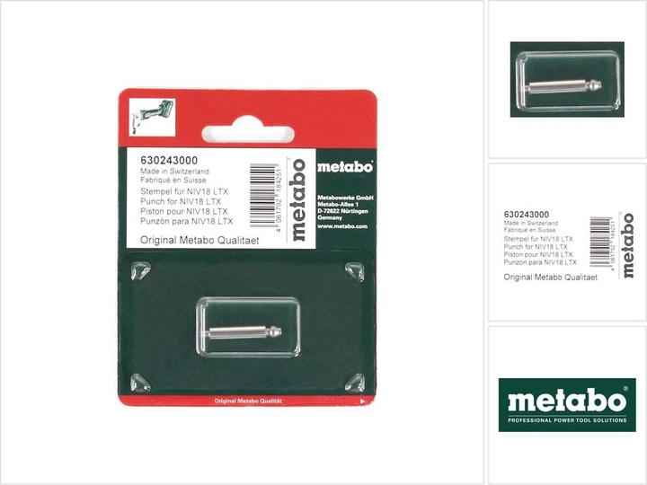 Produktbild Metabo Stempel für NIV18 LTX BL 1.6
