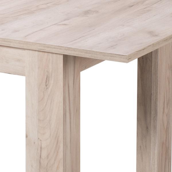 Produktbild Homestyle4u Ausziehbarer Esstisch (160.5 x 90.5 x 76.5 cm)