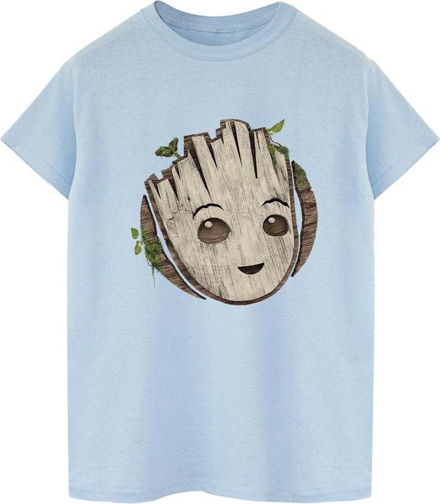 I Am Groot Wooden Head TShirt (M)
