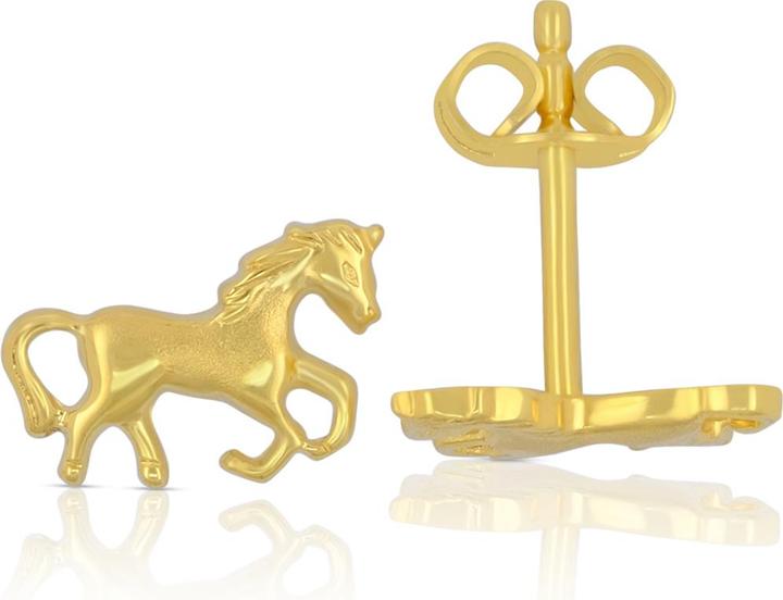 Muau Pferd (750/18K Gelbgold)