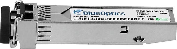 Immagine prodotto BlueOptics Ricetrasmettitore SFP compatibile Extreme Networks MGBIC-LC04 © BO05A13602D, LC-Duplex, 100BASE-FX