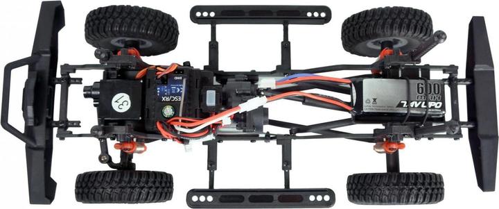 Image du produit Amewi AMXRock AM18 Chenille brossée électrique 4RM 1:18 RTR Pick-Up rouge (RTR Prêt à fonctionner)