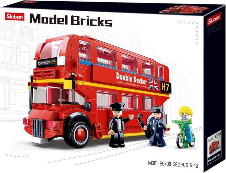 Produktbild Sluban SL07147 - London Doppeldecker Bus