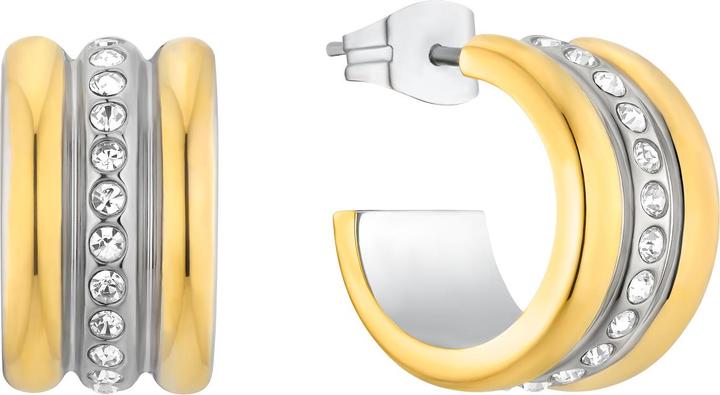 S.Oliver Ohrschmuck für Damen, Edelstahl, Zirkonia synth. (Edelstahl)
