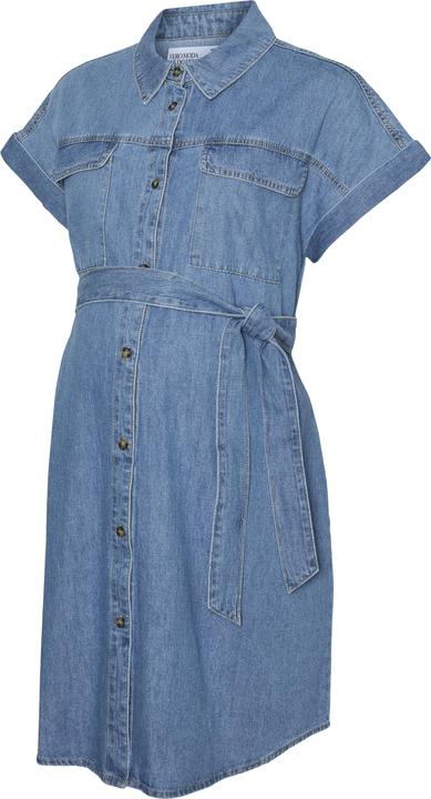 Vero Moda Maternity VMMNOTUS Umstandskleid Jeanskleid (XXL)