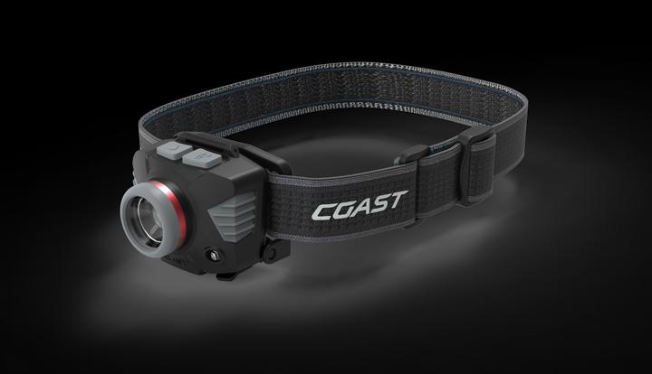 Coast FLX6 Stirnlampe mit dreifarbigem Licht (550 lm)