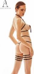 Image du produit Angels Harnais lingerie Maible - - L/XL - Noir (L)
