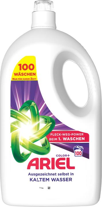 Produktbild Ariel Color+ (100 Waschgänge, Flüssigwaschmittel)