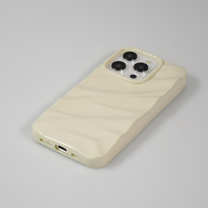 Actual product image PhoneLook Coque Silicone avec forme de vague 3D mat (Apple iPhone 15 Pro)