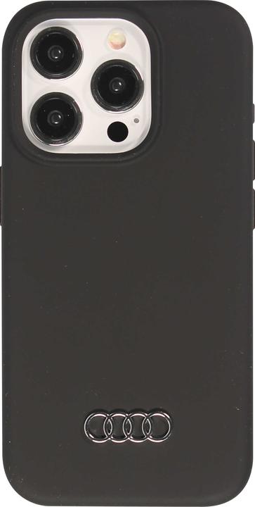 Image du produit Audi Etui silicone iPhone 15 Pro Max 6.7" czarny/black hardcase AU-LSRIP15PM-Q3/D1-BK (Apple iPhone 15 Pro Max)
