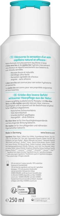 Image du produit Lavera Shampooing basis sensitiv Hydratation et soin Fl 250 ml (250 ml, Shampoing liquide)