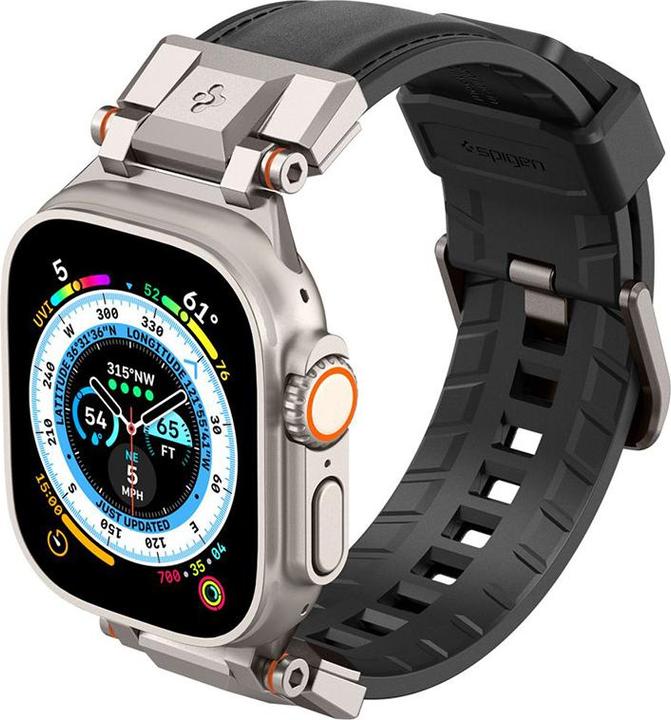 Actual product image Spigen DuraPro Armor PU Apple Watch (49mm) Band (Thermoplastic polyurethane (TPU), Polyurethane (PU))