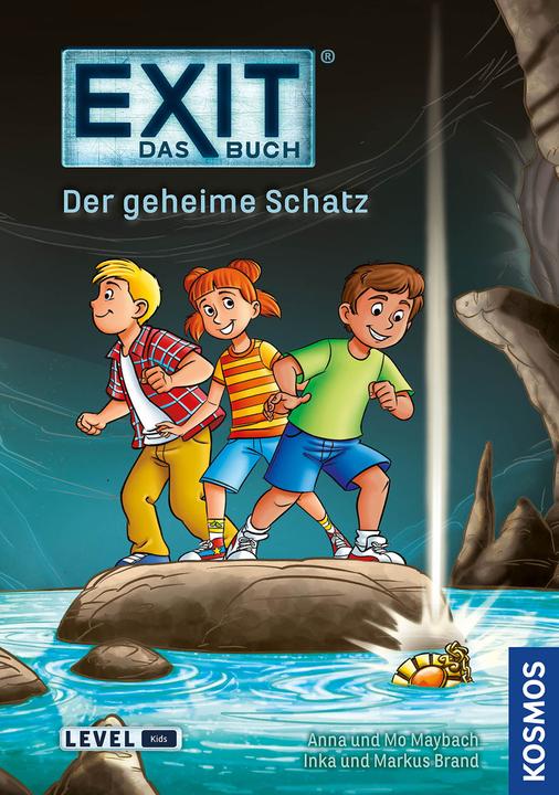 Produktbild Kosmos Exit Kids: das Buch - Der geheime Schatz (Deutsch, Burkhard Schulz, Markus Brand, Anna und Mo Inka Brand, Maybach Mo, 2019)