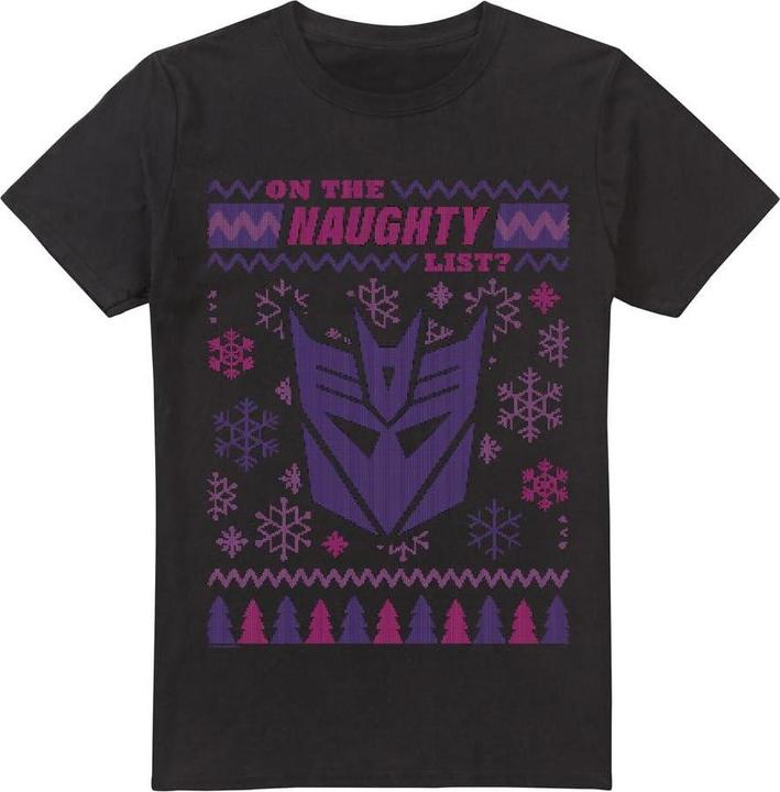 Transformers Decepticons Naughty List TShirt