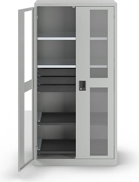 Produktbild Lista Sichtfensterschrank, HxBxT 1950 x 1000 x 580 mm (100 cm, 195 cm)