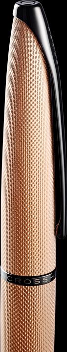 Produktbild Cross Füllfederhalter ATX Rose Gold mit gefrästem Diamantmuster, F-Feder (Rose Gold mit gefrästem Diamantmuster, 1 x)