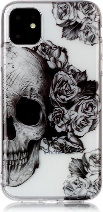 Produktbild Ueli Express iPhone 11 Super Slim Gummi Hülle Totenkopf (Apple iPhone 11)
