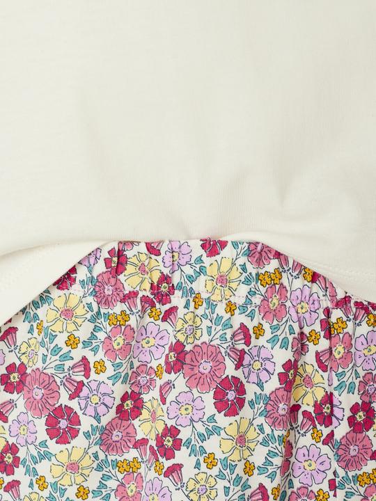Actual product image Vertbaudet 2er-Pack Mädchen Schlafanzüge FLOWER POWER mit Recycling-Baumwolle (86)