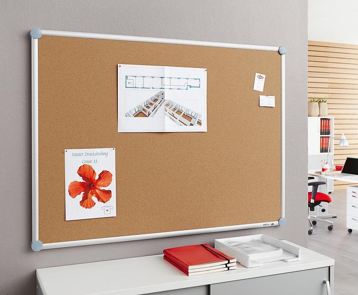 Actual product image Maul Pinboard, cork surface, WxH 900 x 600 mm. (Blackboard, 60 x 90 cm)