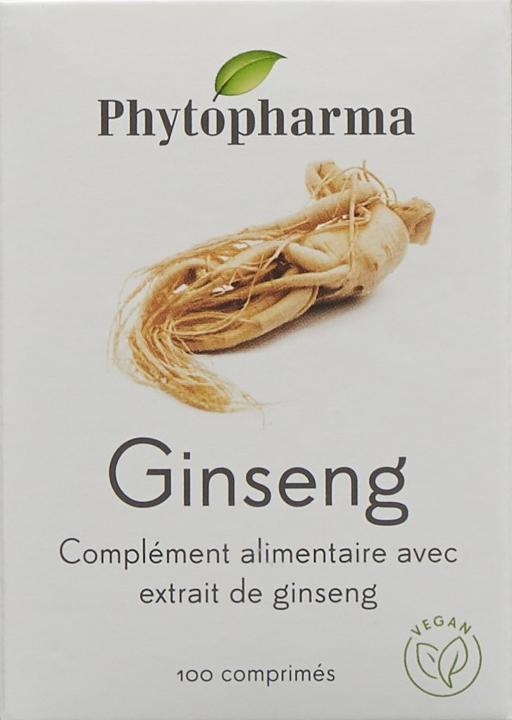 Image du produit Phytopharma Ginseng (100 pièce(s), Cachets, 73 g)