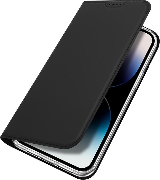 Productafbeelding Dux Ducis Skin Pro Portemonnee Hoesje voor iPhone 15 Pro - Zwart (Apple iPhone 15 Pro)
