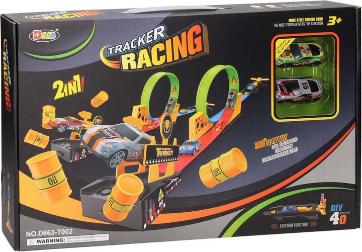 Actual product image Duel Launch Set Loopings racetrack