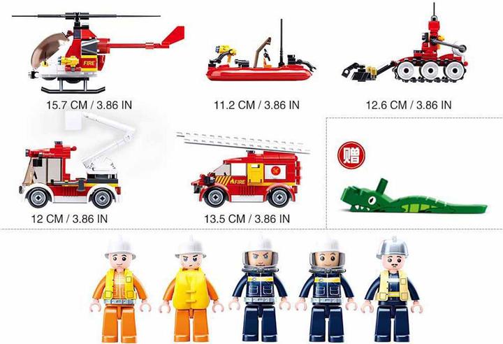Produktbild Sluban Feuerwehr Set