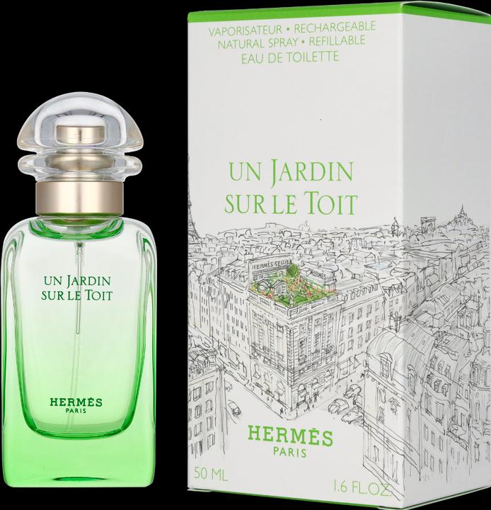 Actual product image Hermès Un Jardin Sur le Toit Eau De Toilette Refillable 50 ml (unisex) (Eau de toilette, 50 ml)