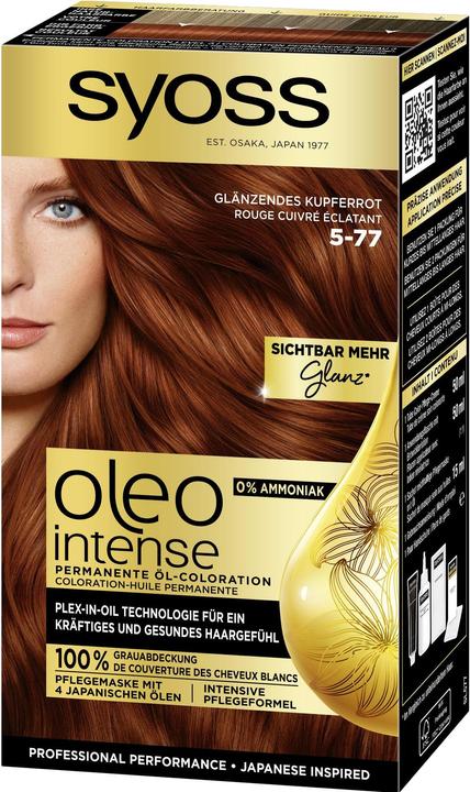 Produktbild Syoss Oleo Intense (5-77 Glänzendes Kupferrot)