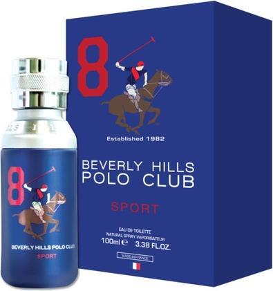 Beverly Hills Polo Club 8 Sport EDT M 100 ml (Eau de toilette, 100 ml)