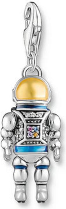 Immagine prodotto Thomas Sabo Ciondolo Astronauta con pietre colorate in argento annerito (Argento 925, Smalto)