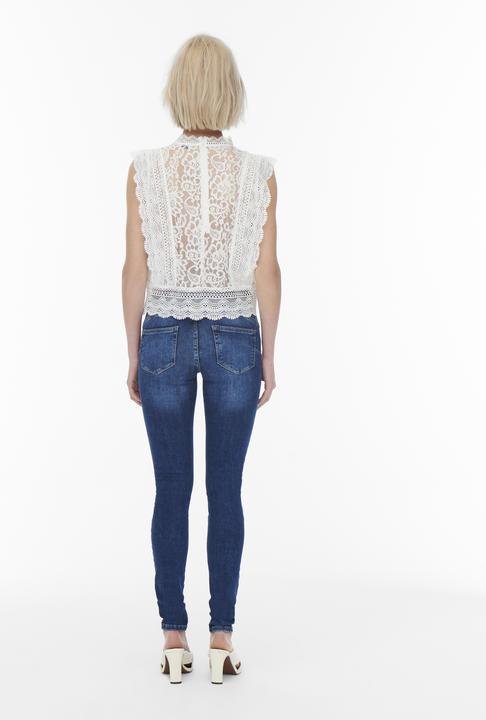 Actual product image Only Cropped lace top (M)