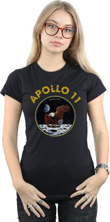 Actual product image Nasa Womens/Ladies Apollo 11 Cotton T-Shirt (XXL)